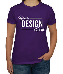 Canada - Gildan Ultra Cotton Women's T-shirt - Color: Purple