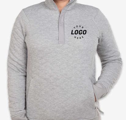 Stormtech Women's Montebello Quilted Thermal Quarter Zip Sweatshirt-default