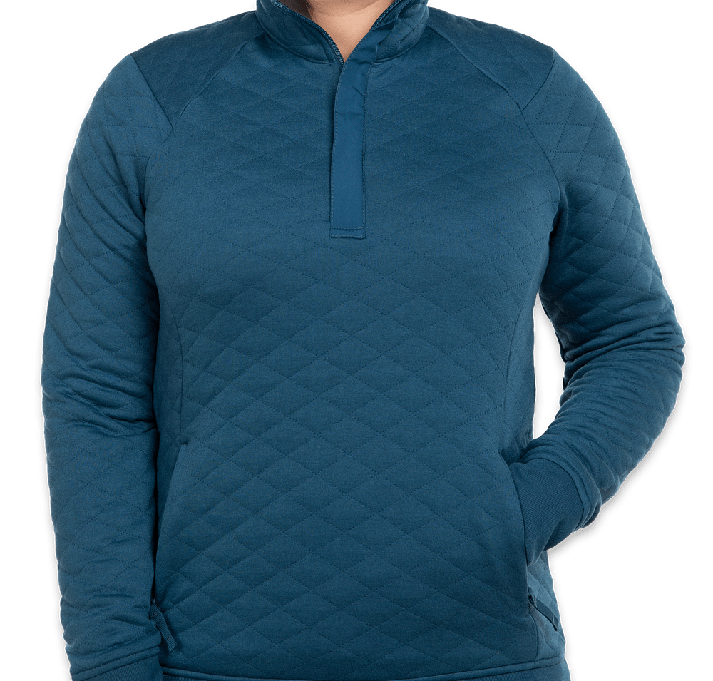 Stormtech Women's Montebello Quilted Thermal Quarter Zip Sweatshirt-default