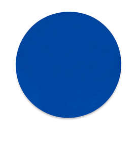 Full Color PrevaGuard Round Mouse Pad - Color: Royal Blue