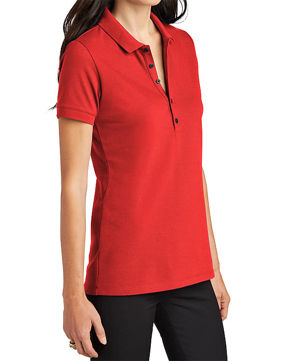 Mercer+Mettle Women's Stretch Heavyweight Pique Polo