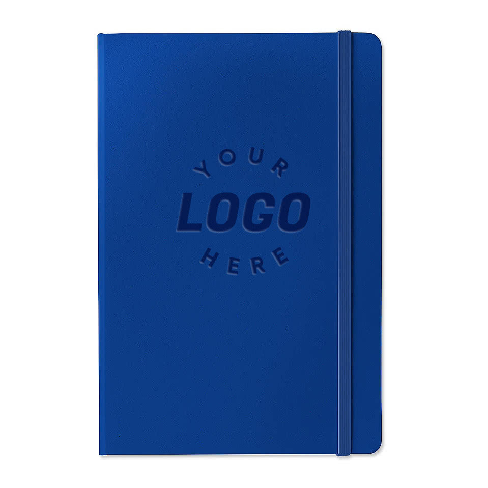 JournalBooks ® Debossed Ambassador Hard Cover Notebook