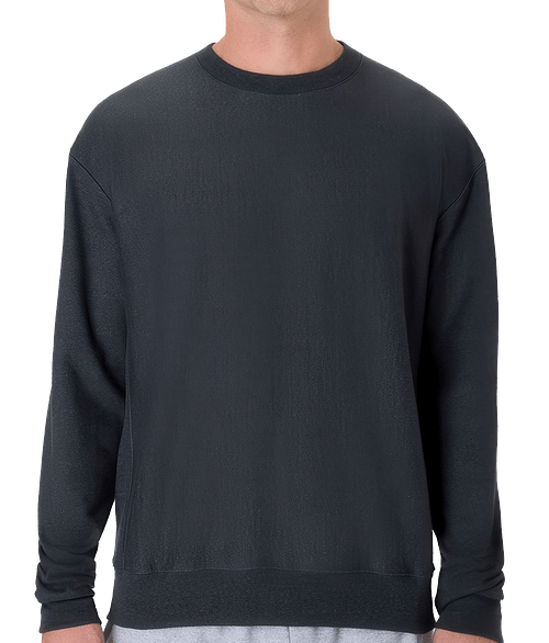 Hanes Beefy Sweats Heavyweight Crewneck Sweatshirt in Charcoal Heather