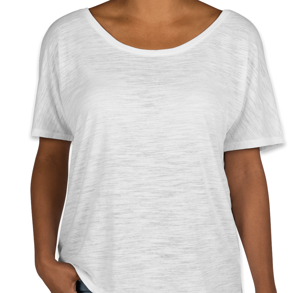 Bella + Canvas Women's Flowy Slub T-shirt-default