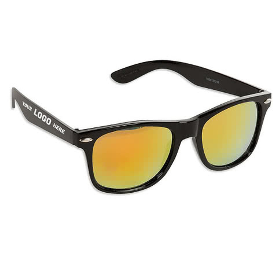 Mirrored Malibu Sunglasses in Silver Tint