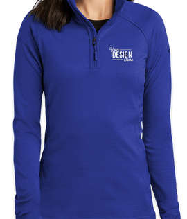 The North Face Women's Mountain Peaks Quarter Zip Fleece Pullover - Color: TNF Blue