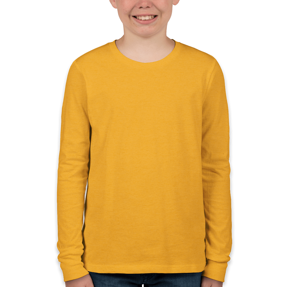 Bella + Canvas Youth Long Sleeve Jersey T-shirt-default