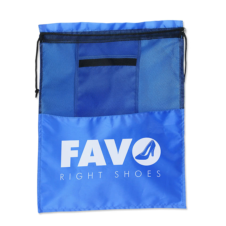 Full Color Solelo Travel Drawstring Shoe Bag