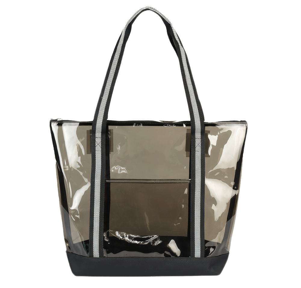 Diamond Clear TPU Zippered Tote-default