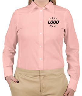 Devon & Jones Women's Solid Dress Shirt