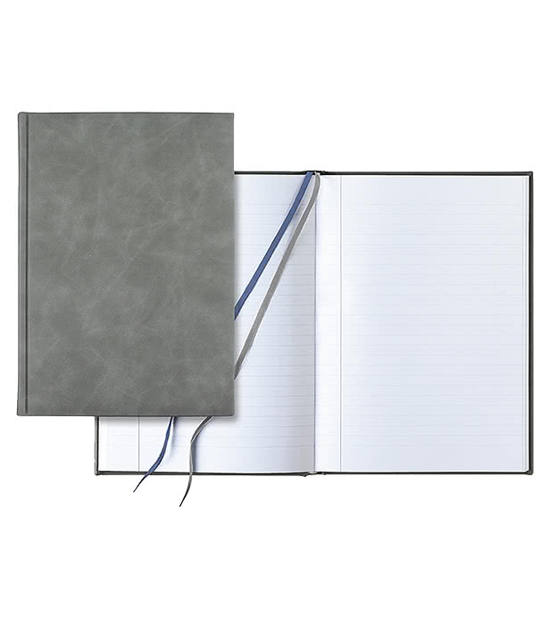 Castelli Debossed Chia Grande Lined Hard Cover Notebook