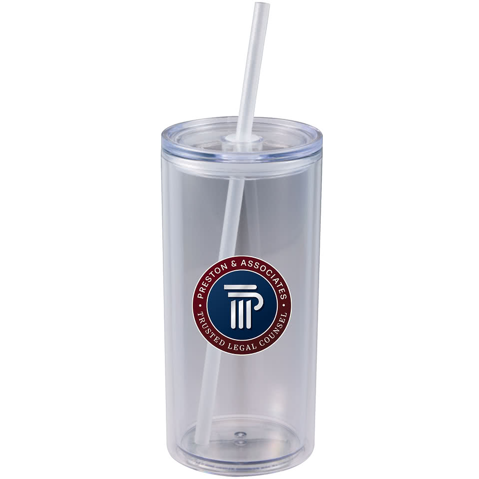Full Color 16 oz. Marly Recycled Acrylic Tumbler
