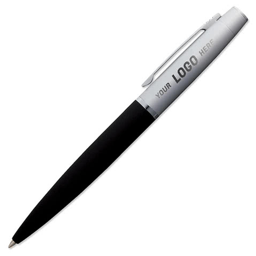 Laser Engraved Drake Ballpoint Pen (black ink) in Black