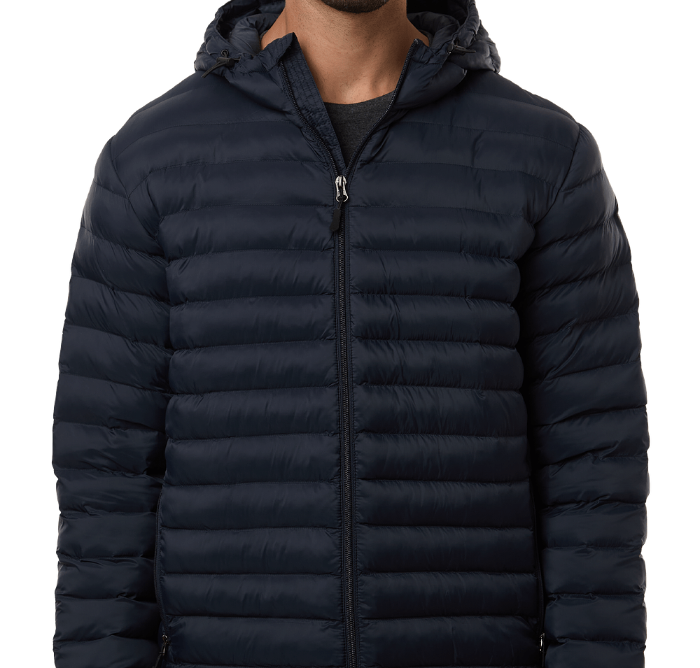 Weatherproof Lightweight Poly-filled Puffer Jacket-default