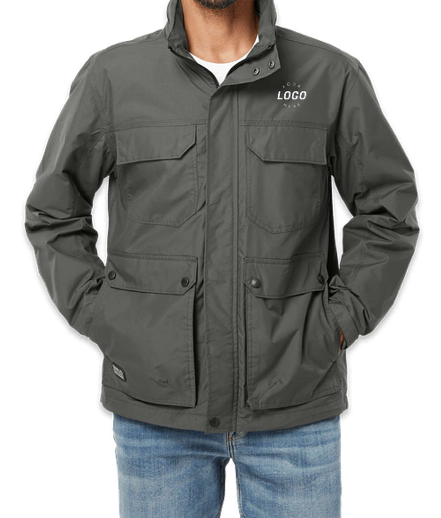 Dri Duck Field Rain Jacket in Charcoal Heather