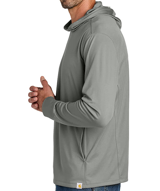 Carhartt Force Sun Defender UPF 50+ Hooded Long Sleeve Performance Shirt