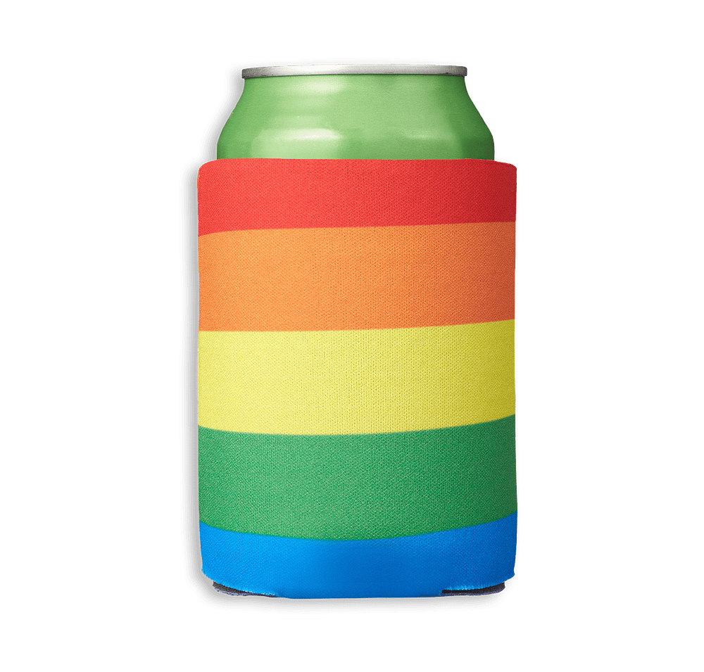 Rainbow Foldable Can Cooler-default