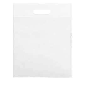 Freedom Heat Seal Non-Woven Tote Bag - Color: White