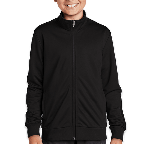 Custom Sport Tek Tricot Track Jacket Design Track Jackets Online at CustomInk