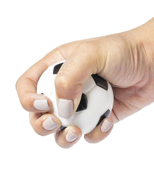 Soccer Ball Shaped Stress Reliever