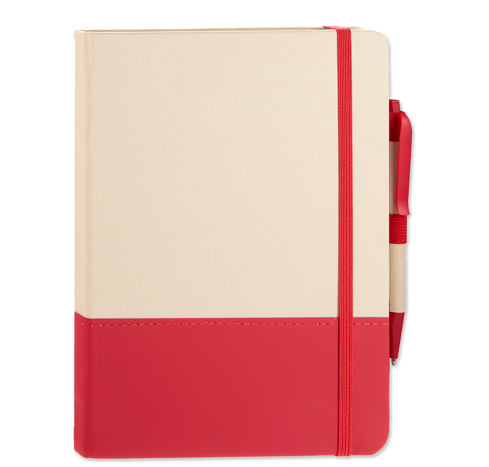 Sugarcane Paper Hard Cover Bound Notebook-default