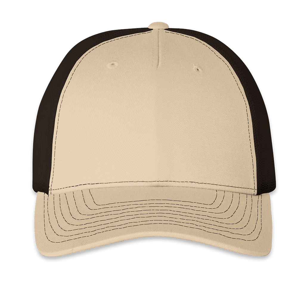 Richardson Five-Panel Snapback Trucker Hat - Printed-default