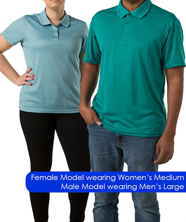 Clique by Cutter & Buck Spin Eco Performance Pique Polo - Printed