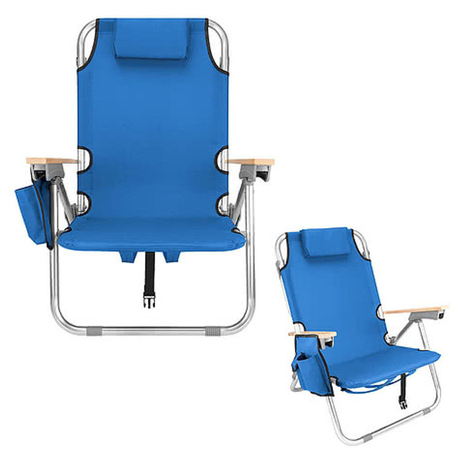 Portable Beach Chair in GRAY