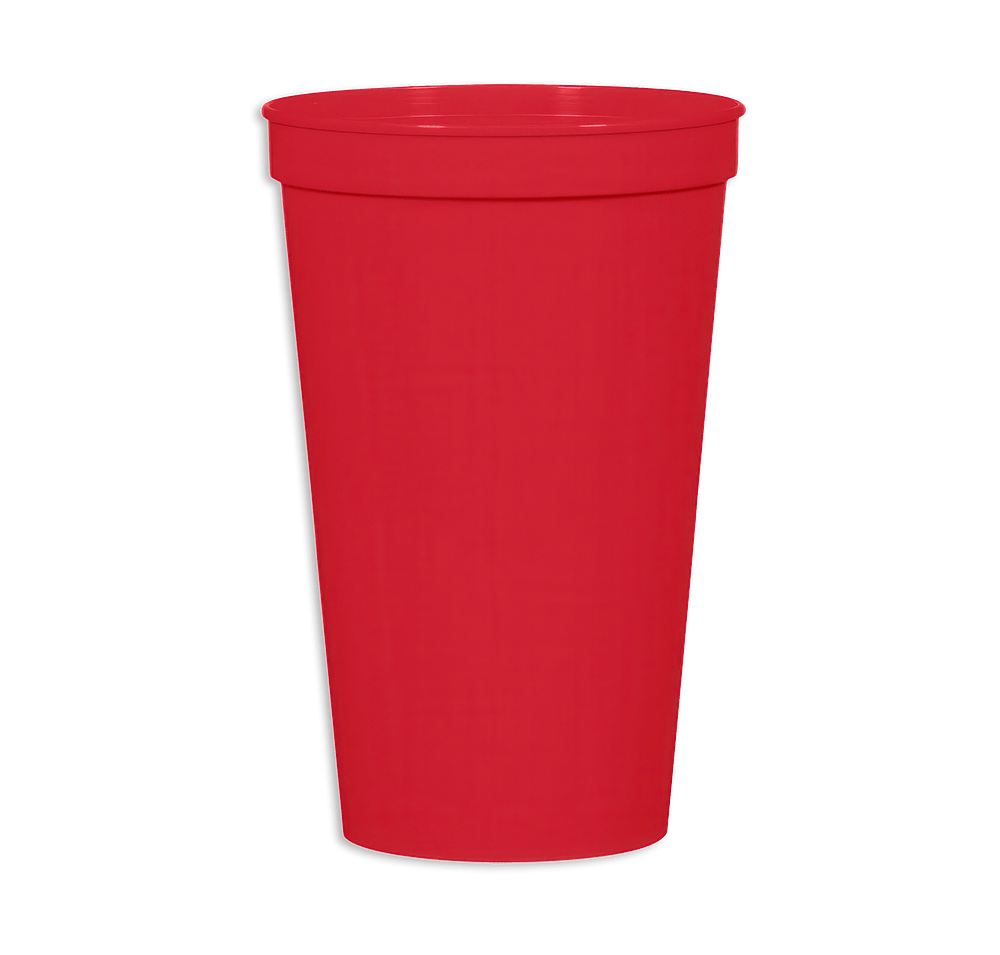 22 oz. Big Game Plastic Stadium Cup (Case of 500)-default