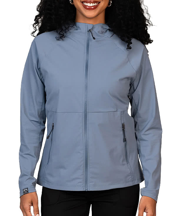 Storm Creek Women's Velocity Recycled 4-Way Stretch Performance Windbreaker