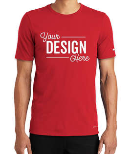 Nike Dri-FIT Performance Blend Shirt - Color: University Red