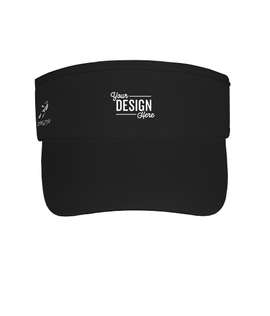 Team 365 Headsweats Performance Running Visor - Color: Black