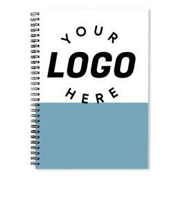 Color Block JournalBooks ® Spiral Notebook - Color: Blue Steel