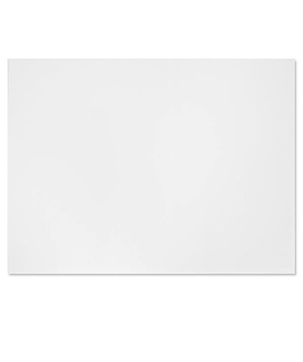 Full Color 24" x 18" Single Sided Plastic Sign