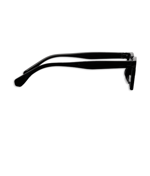 Ashley Recycled Square Sunglasses in Black