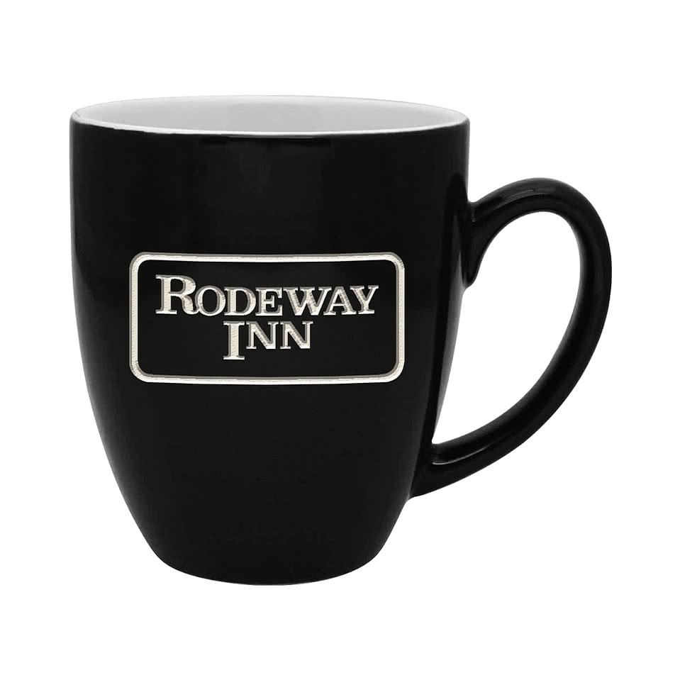 Laser Engraved 16 oz. Two-Tone Bistro Mug