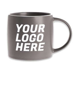 17 oz. Cimarron Ceramic Mug - Color: Gray