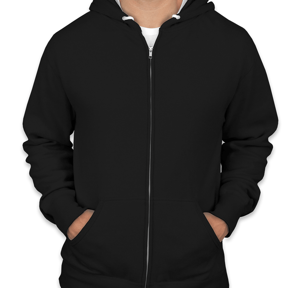 Independent Trading Lightweight Zip Hoodie-default