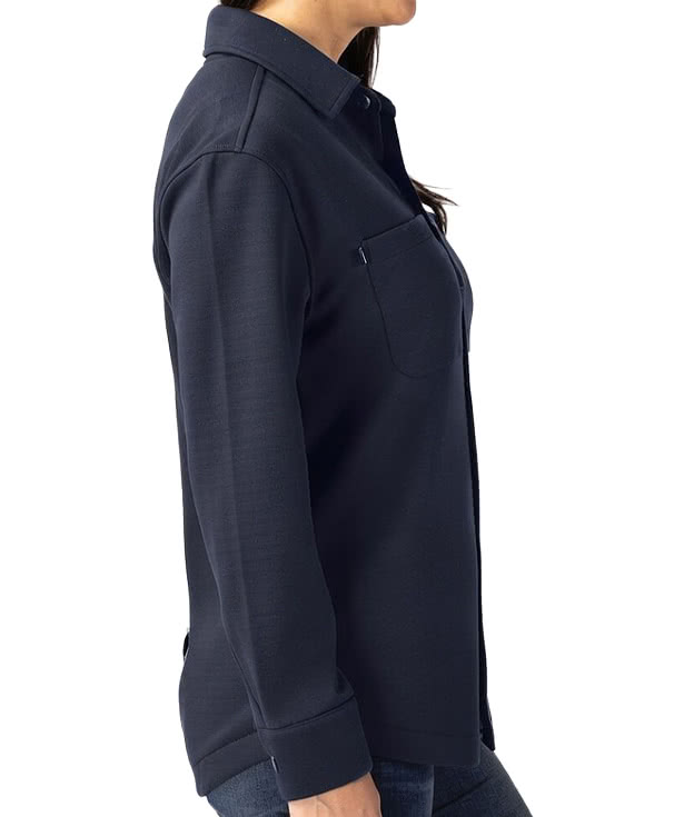Cutter & Buck Women's Roam Recycled Shirt Jacket 