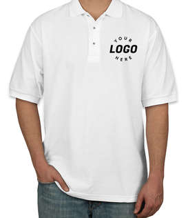 Port Authority Silk Touch Polo - Color: White