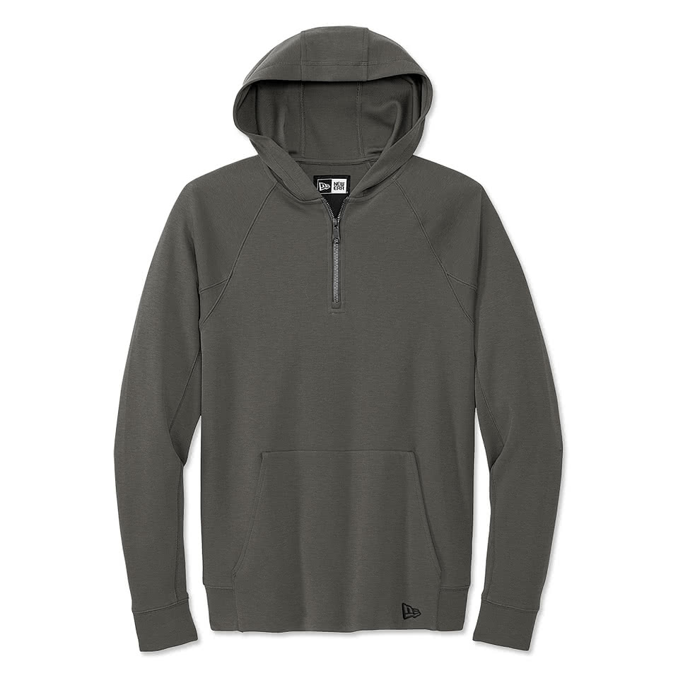 New Era STS Hooded Quarter Zip Sweatshirt
