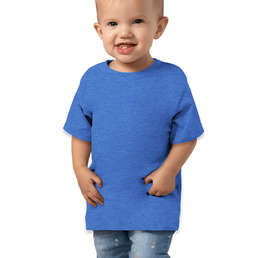 Bella + Canvas Toddler Jersey Short-Sleeve T-shirt - Color: Heather True Royal
