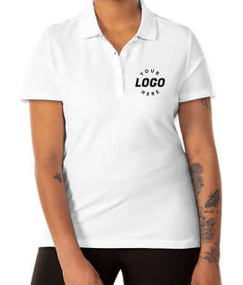 Clique by Cutter & Buck Women's Addison Cotton Pique Polo - Color: White
