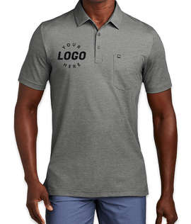 TravisMathew Oceanside Heather Performance Pocket Polo