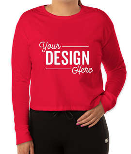 Next Level Women's Long Sleeve Crop T-shirt