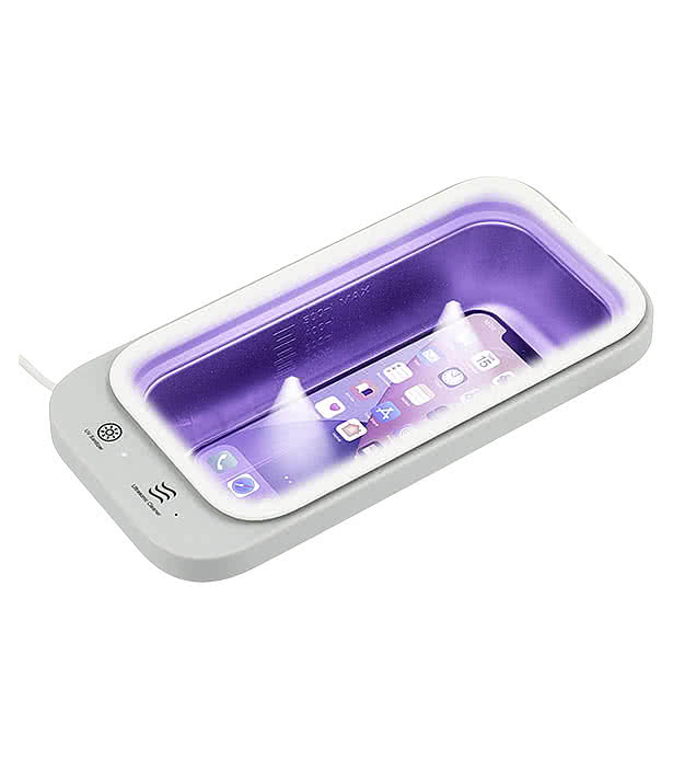 Ultrasonic Cleaner Wireless Charging UV Sanitizer