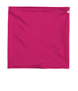 Customized Badger Fitted Performance Gaiter - Color: Hot Pink
