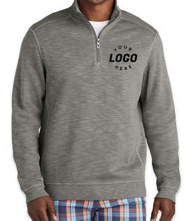 Tommy Bahama Tobago Bay Slub Half Zip Sweatshirt