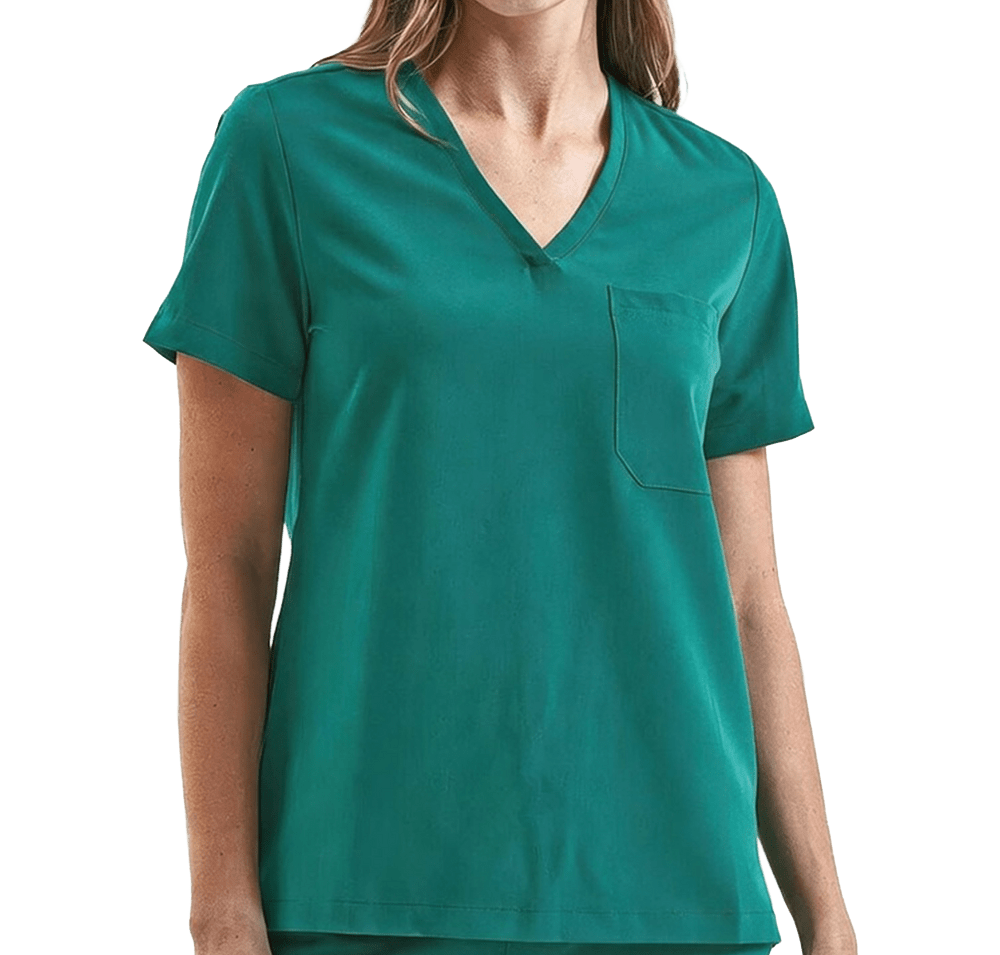 Onna Women's Limitless V-Neck Stretch Scrub Top-default