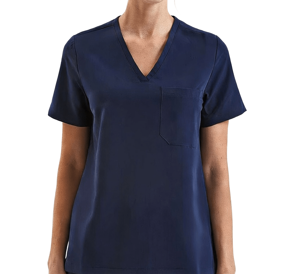 Onna Women's Limitless V-Neck Stretch Scrub Top-default